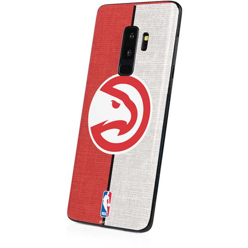 NBA Atlanta Hawks Canvas Galaxy S9 Plus Skin