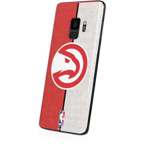 NBA Atlanta Hawks Canvas Galaxy S9 Skin