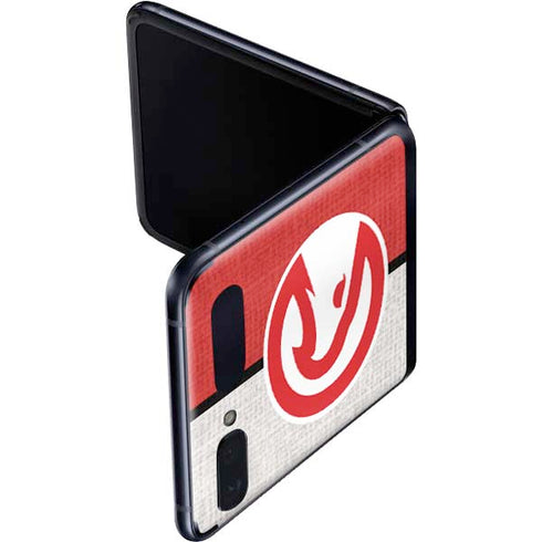 NBA Atlanta Hawks Canvas Galaxy Z Flip Skin