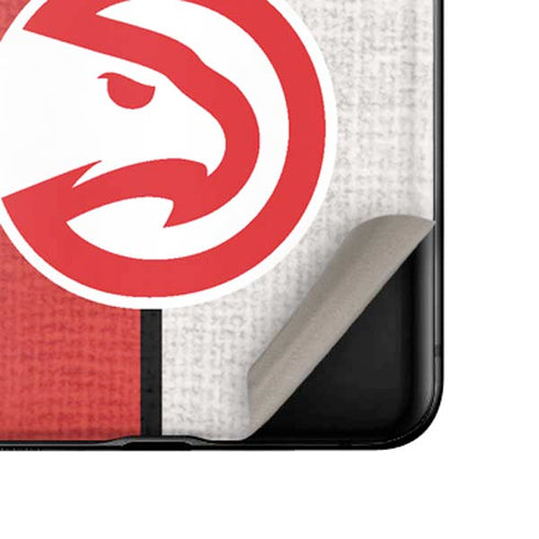 NBA Atlanta Hawks Canvas Galaxy Z Flip Skin