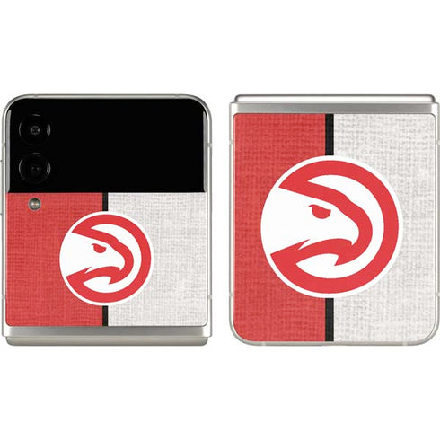 NBA Atlanta Hawks Canvas Galaxy Z Flip3 5G Skin