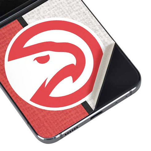 NBA Atlanta Hawks Canvas Galaxy Z Flip5 5G Skin