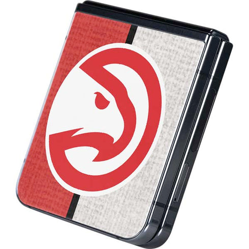 NBA Atlanta Hawks Canvas Galaxy Z Flip5 5G Skin