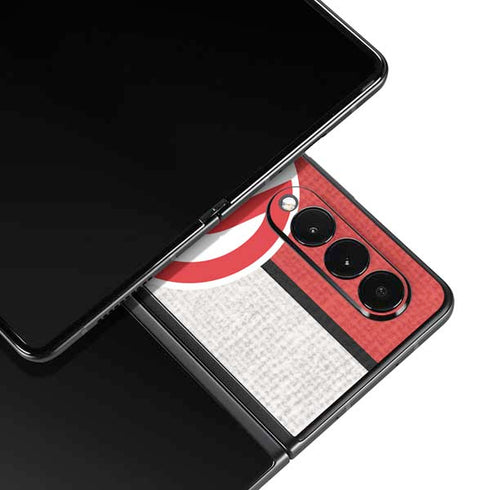 NBA Atlanta Hawks Canvas Galaxy Z Fold3 5G Skin