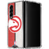 NBA Atlanta Hawks Canvas Galaxy Z Fold4 5G Clear Case