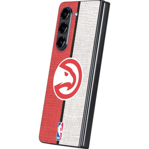 NBA Atlanta Hawks Canvas Galaxy Z Fold5 5G Skin
