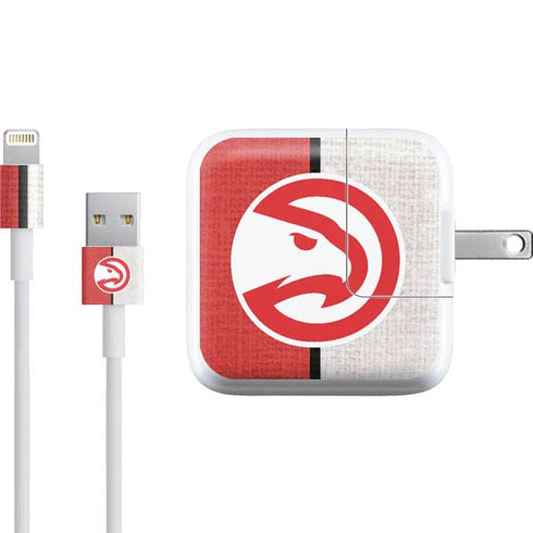 NBA Atlanta Hawks Canvas iPad Charger (10W USB) Skin