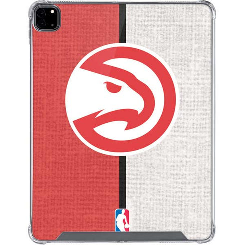 NBA Atlanta Hawks Canvas iPad Pro 12.9in (2020) Clear Case