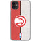 NBA Atlanta Hawks Canvas iPhone 11 Clear Case