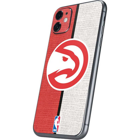 NBA Atlanta Hawks Canvas iPhone 11 Skin