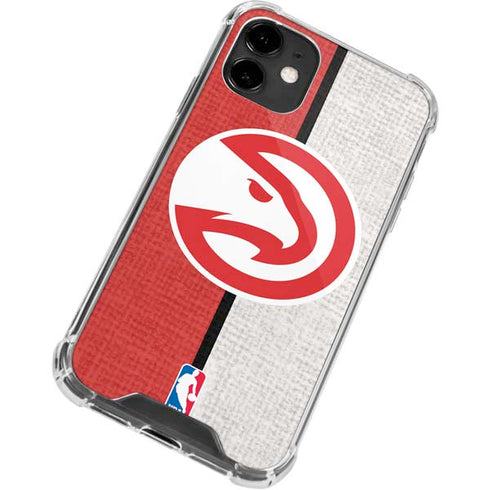 NBA Atlanta Hawks Canvas iPhone 12 Mini Clear Case