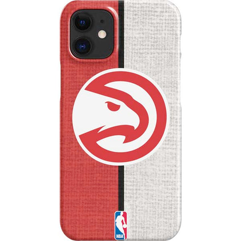 NBA Atlanta Hawks Canvas iPhone 12 Mini Lite Case