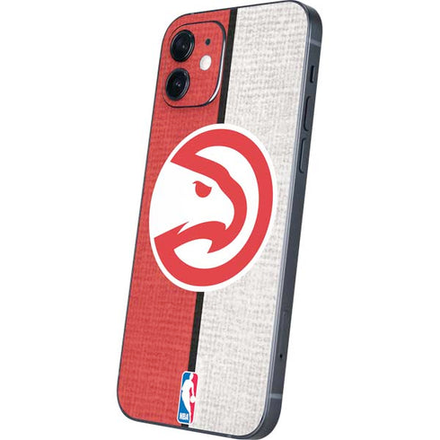 NBA Atlanta Hawks Canvas iPhone 12 Mini Skin