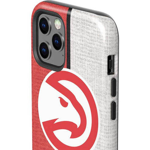 NBA Atlanta Hawks Canvas iPhone 12 Pro Impact Case