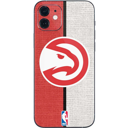 NBA Atlanta Hawks Canvas iPhone 12 Skin