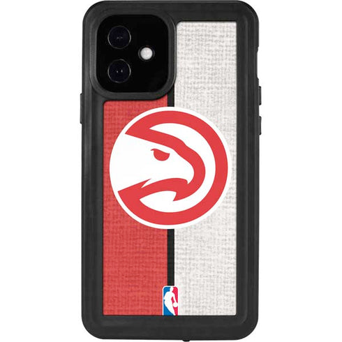NBA Atlanta Hawks Canvas iPhone 12 Waterproof Case