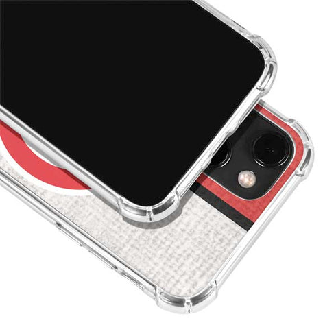 NBA Atlanta Hawks Canvas iPhone 13 Mini Clear Case