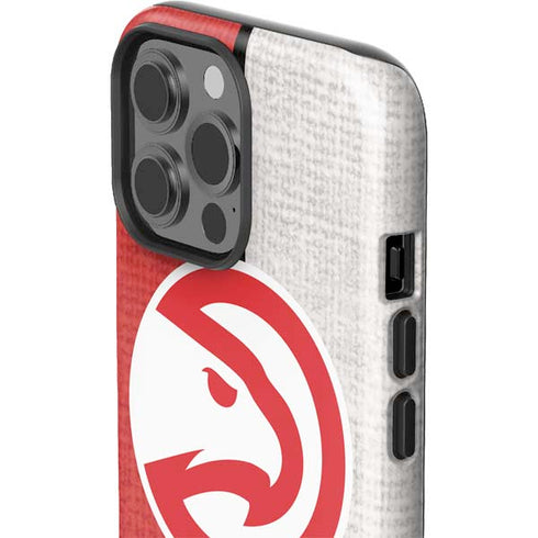 NBA Atlanta Hawks Canvas iPhone 13 Pro Max Impact Case