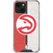 NBA Atlanta Hawks Canvas iPhone 14 Clear Case