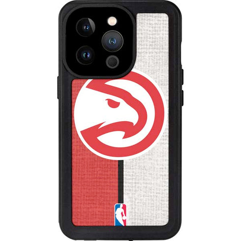 NBA Atlanta Hawks Canvas iPhone 14 Pro Waterproof Case
