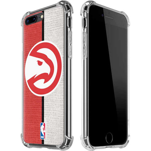 NBA Atlanta Hawks Canvas iPhone 7/8 Plus Clear Case