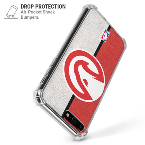 NBA Atlanta Hawks Canvas iPhone 7/8 Plus Clear Case