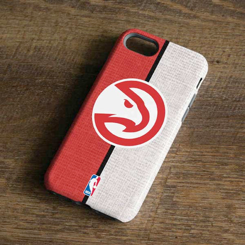 NBA Atlanta Hawks Canvas iPhone 7 Pro Case
