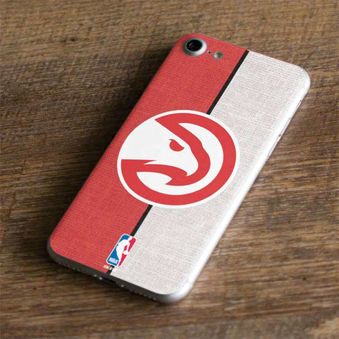 NBA Atlanta Hawks Canvas iPhone 7 Skin