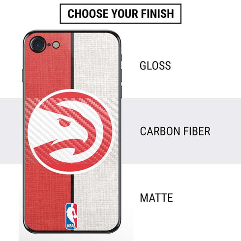 NBA Atlanta Hawks Canvas iPhone SE (2nd & 3rd Gen) Skin