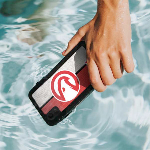 NBA Atlanta Hawks Canvas iPhone XR Waterproof Case