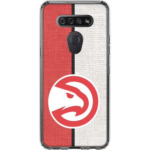 NBA Atlanta Hawks Canvas LG K51/Q51 Clear Case