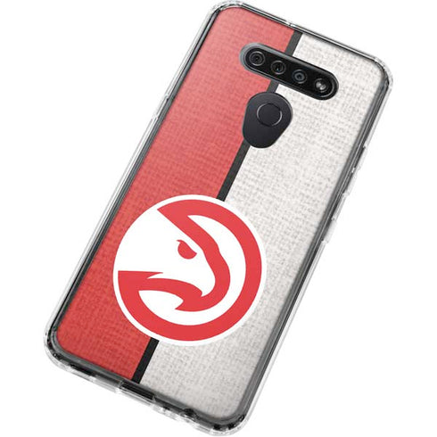 NBA Atlanta Hawks Canvas LG K51/Q51 Clear Case