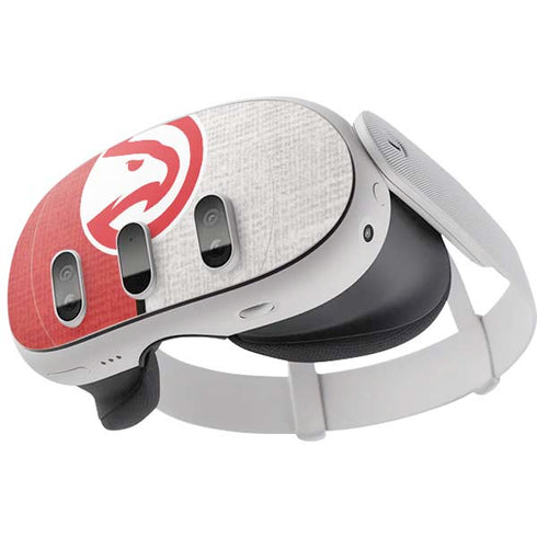 NBA Atlanta Hawks Canvas Meta Quest 3 Skin