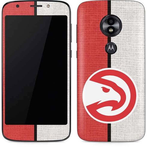 NBA Atlanta Hawks Canvas Moto E5 Play Skin