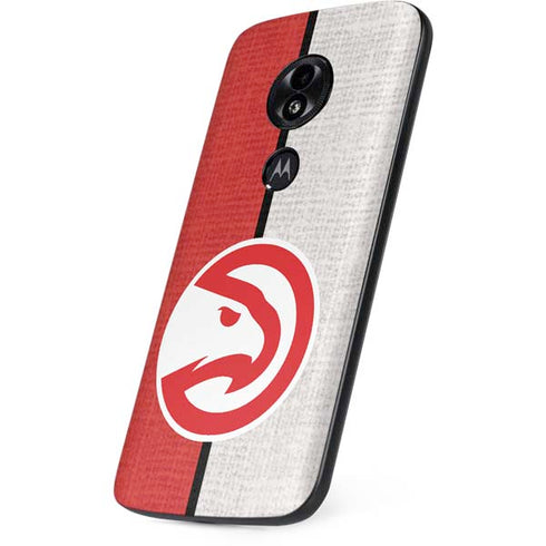 NBA Atlanta Hawks Canvas Moto E5 Play Skin