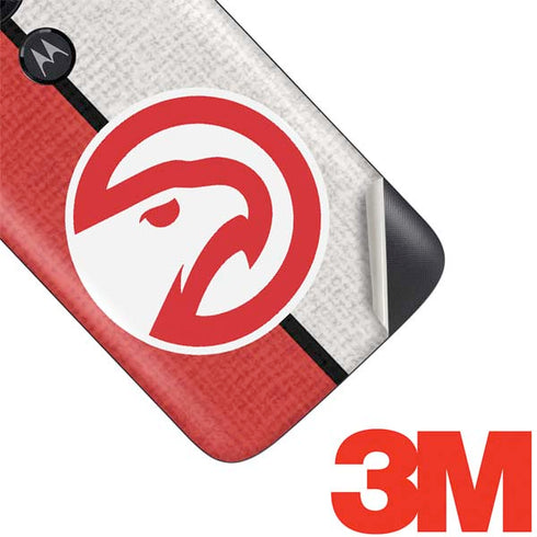 NBA Atlanta Hawks Canvas Moto E5 Play Skin