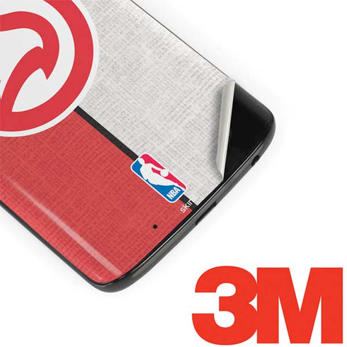 NBA Atlanta Hawks Canvas Moto G6 Skin