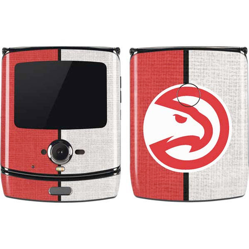 NBA Atlanta Hawks Canvas Motorola RAZR Skin