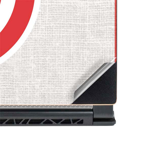 NBA Atlanta Hawks Canvas MSI GS65 Stealth Laptop Skin
