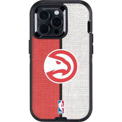 NBA Atlanta Hawks Canvas Otterbox Defender iPhone Skin