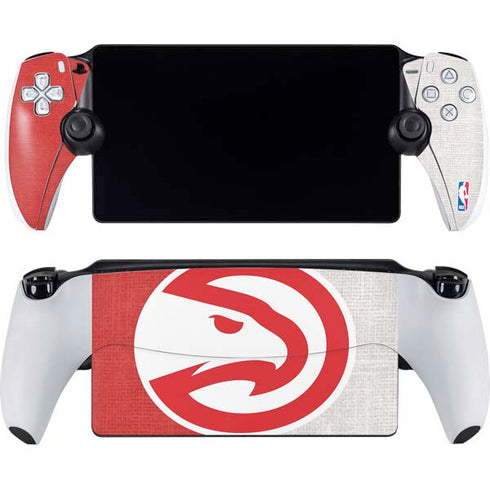 NBA Atlanta Hawks Canvas PlayStation Portal Remote Player Skin