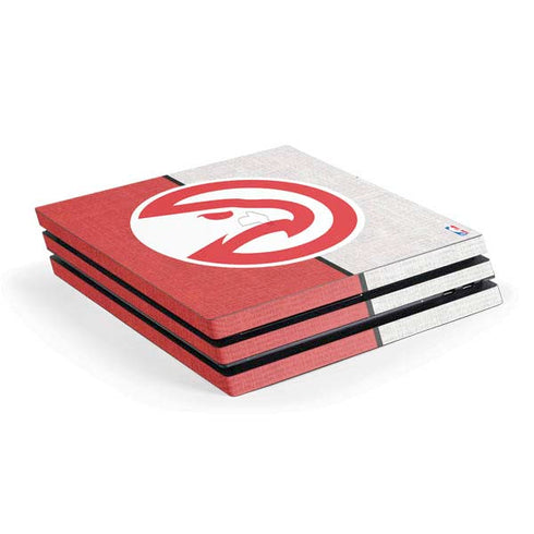 NBA Atlanta Hawks Canvas PS4 Pro Console Skin