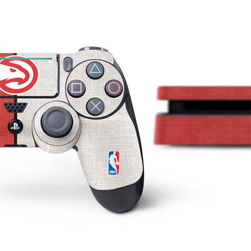 NBA Atlanta Hawks Canvas PS4 Slim Bundle Skin
