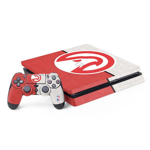 NBA Atlanta Hawks Canvas PS4 Slim Bundle Skin