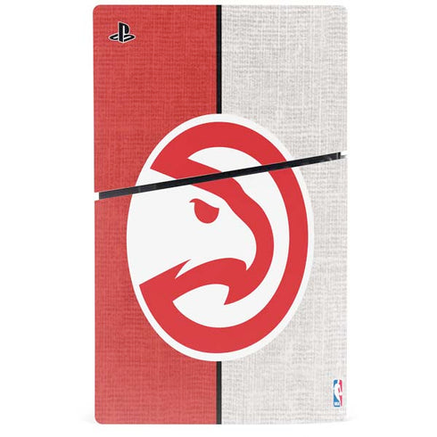 NBA Atlanta Hawks Canvas PS5 Slim Disk Bundle Skin