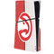 NBA Atlanta Hawks Canvas PS5 Slim Disk Console Skin