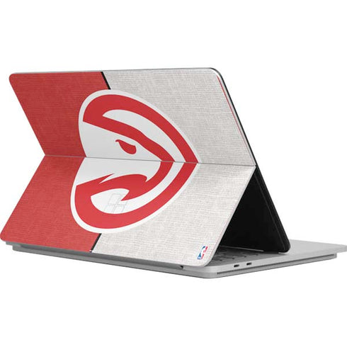 NBA Atlanta Hawks Canvas Surface Laptop Studio Skin