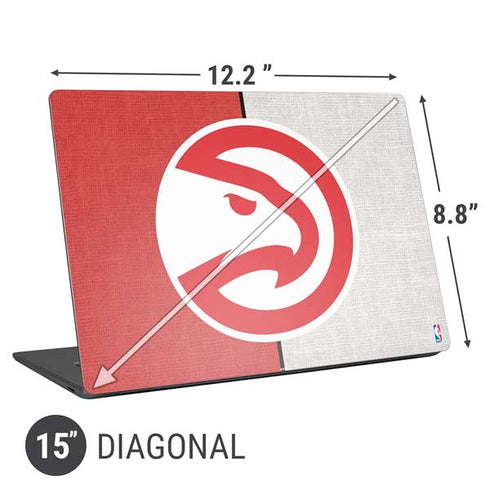 NBA Atlanta Hawks Canvas Universal Laptop 15in (12.2 x 8.8in) Skin