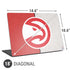 NBA Atlanta Hawks Canvas Universal Laptop 18in (14.6 x 10.6in) Skin