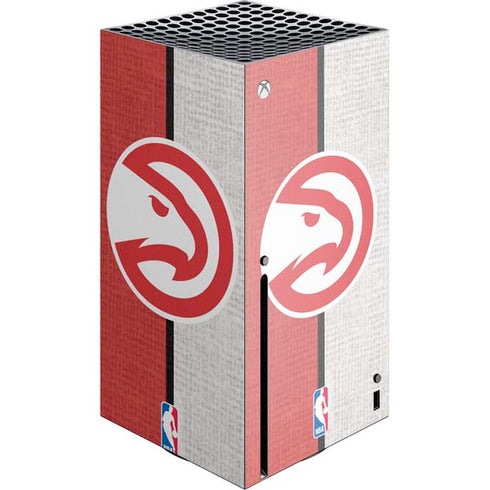 NBA Atlanta Hawks Canvas Xbox Series X Console Skin